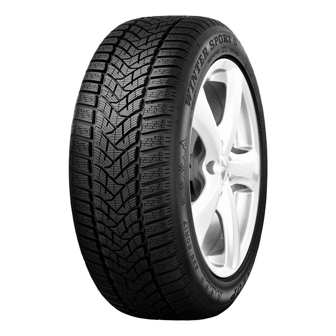 225/45R19 DUNLOP WINTER SPORT 5 96V XL MFS Studless CCB72 3PMSF M+S