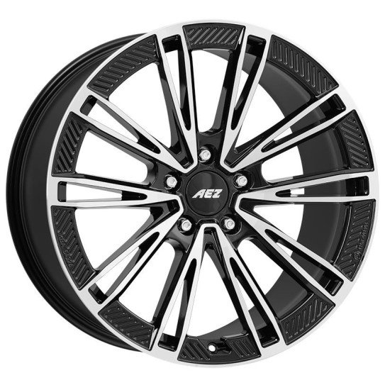 AEZ Alaska dark Black/polished 9x20 5x130 ET54 CB71,6 R14 700 kg AAL0MLBP54E