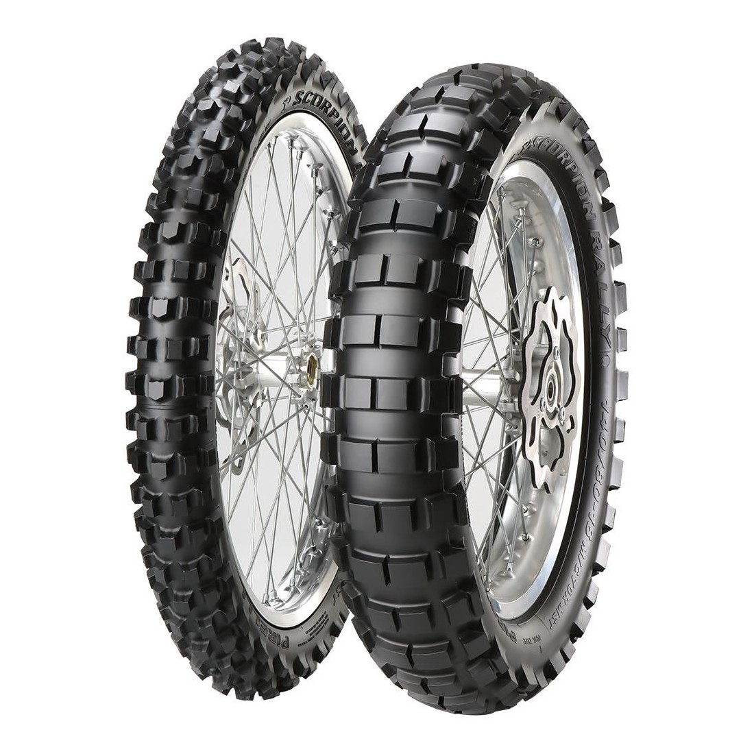 110/80R19 Pirelli SCORPION RALLY 59R TL ENDURO ON/OFF Front MST