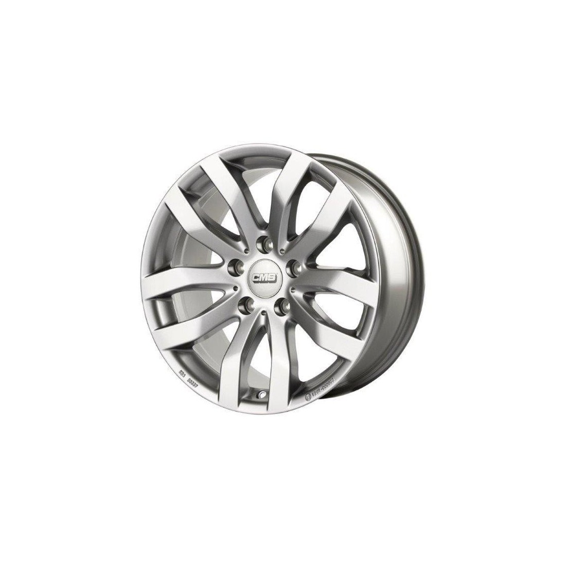 CMS C22 Racing Silver 7,5x18 5x112 ET37 CB66,5 R13 740 kg C22 758 37 91S SR