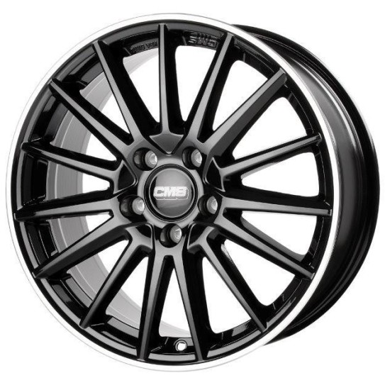 CMS C23 Diamond Rim Black Gloss 8x18 5x108 ET48 CB63,4 60° 725 kg C23 808 48 56 DRB