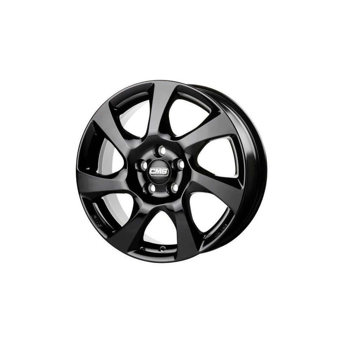 CMS C24 Complete Black Gloss 7x17 5x108 ET45 CB63,4 60° 695 kg C24 707 45 56 CBG