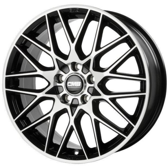 CMS C25 Diamond Black Gloss 9x20 5x112 ET57 CB66,5 R14 1000 kg C25 9020 57 82S DB