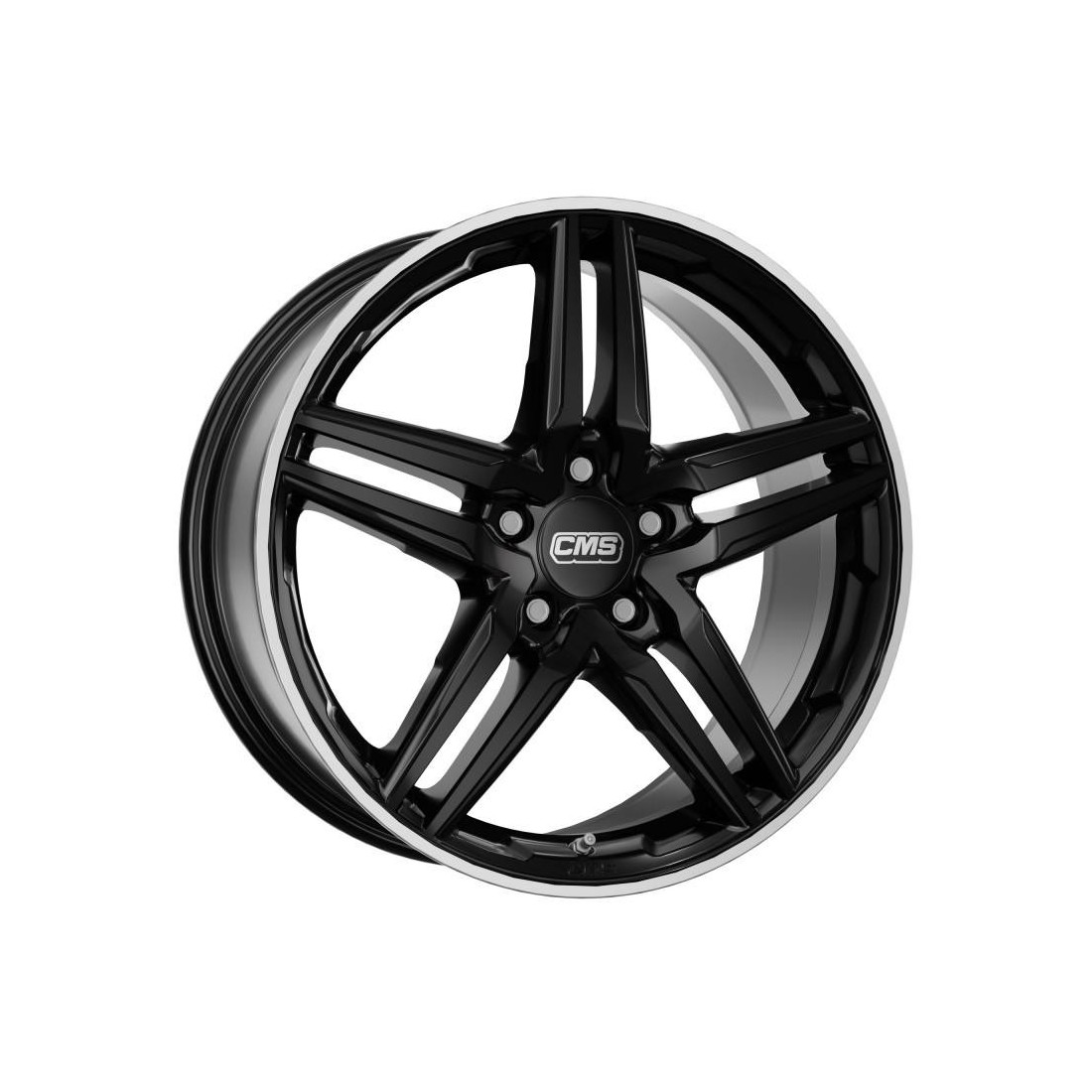 CMS C29 Diamond Rim Black Gloss 7,5x17 5x112 ET40 CB66,5 R14 740 kg C29 757 40 82S DRB