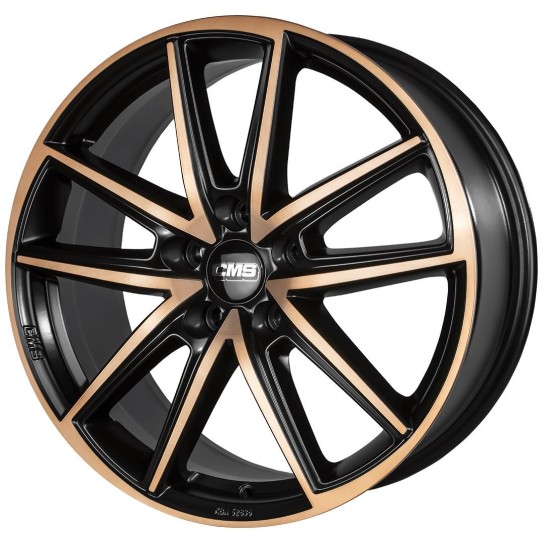 CMS C30 Diamond Black Copper 8x18 5x112 ET39 CB66,5 R13 740 kg C30 808 39 91S DBC