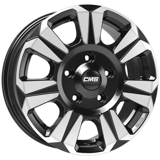 CMS C31 Diamond Black Gloss 6,5x16 6x130 ET62 CB84,1 R14 1150 kg C31 656 62 90S DB