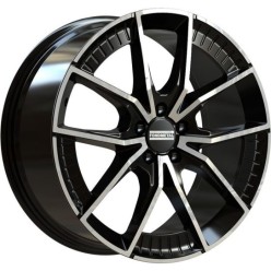 Fondmetal Elatha Glossy Black Machined 8x18 5x112 ET45 CB66,5 R13 800 kg RF19103