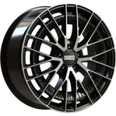 Fondmetal Kari Glossy Black Machined 9,5x20 5x112 ET43 CB66,5 R14 1000 kg RF19271