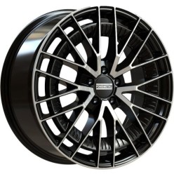 Fondmetal Kari Glossy Black Machined 9,5x20 5x112 ET43 CB66,5 R14 1000 kg RF19271