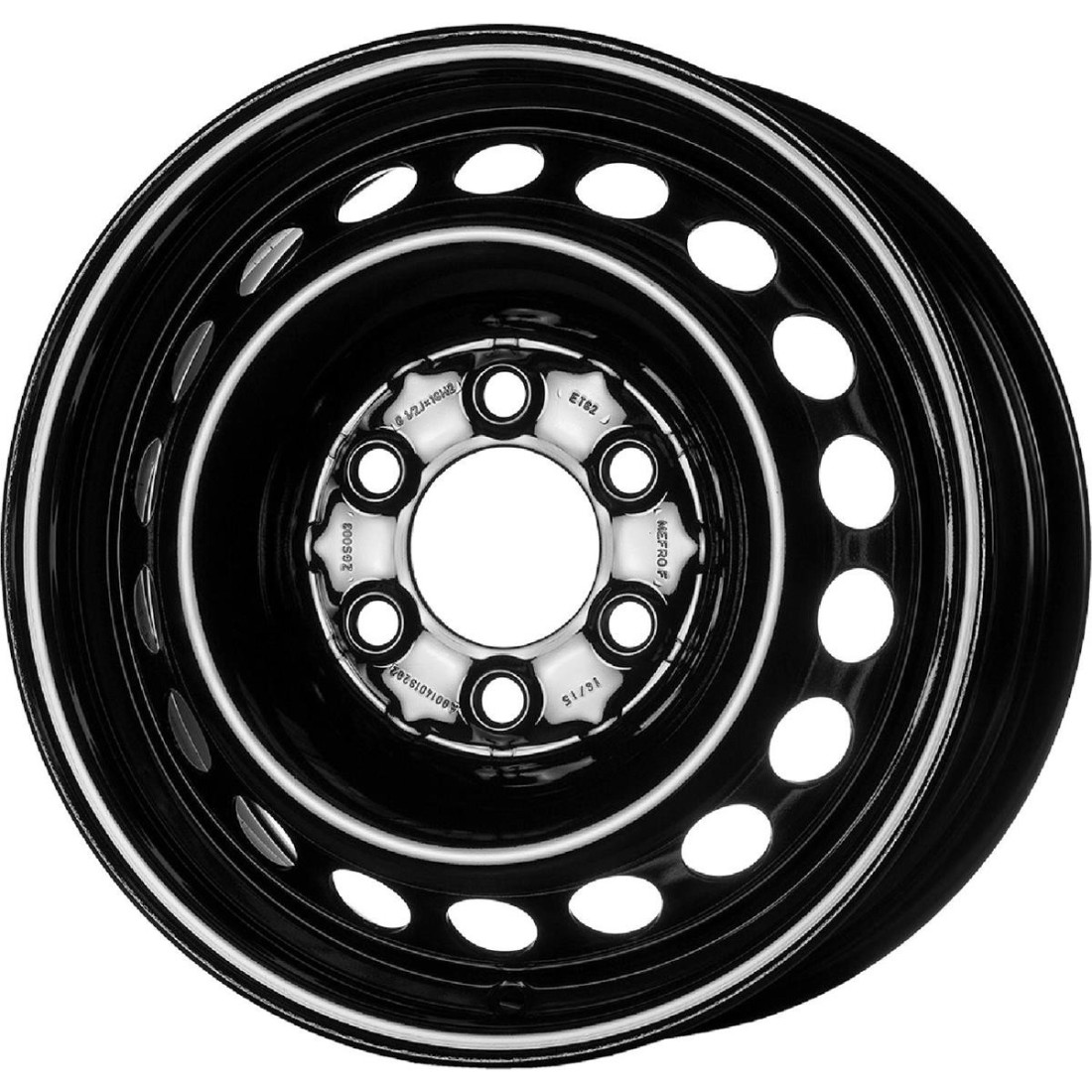 MW R1-2050 Black 6,5x16 6x130 ET62 CB84,0 R14 R1-2050