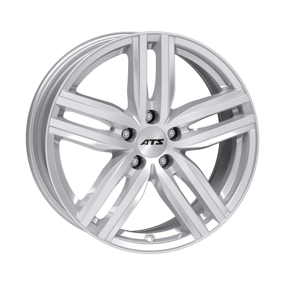 ATS Antares polar-silver 6x15 5x100 ET38 CB57,1 R13 580 kg AT60538V71